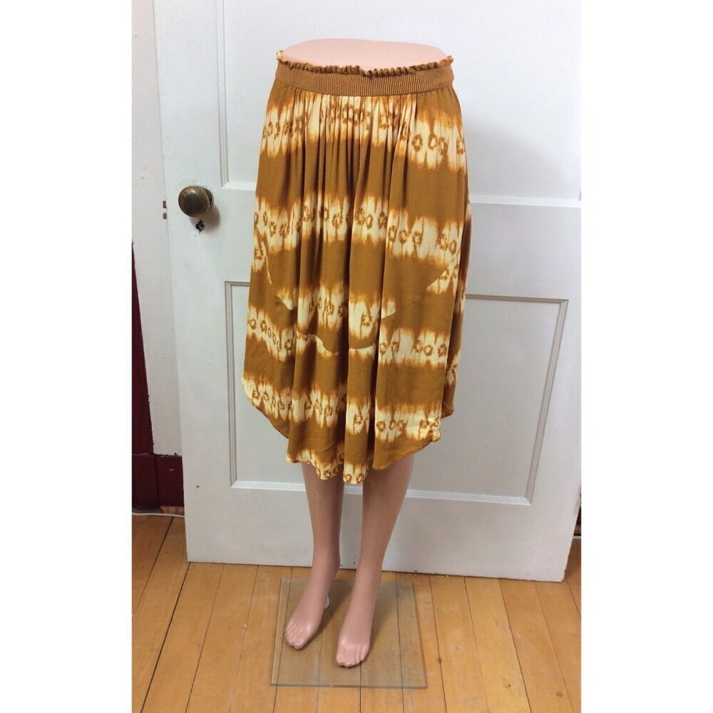 H&M Midi Skirt Tie Dye Womens 4
